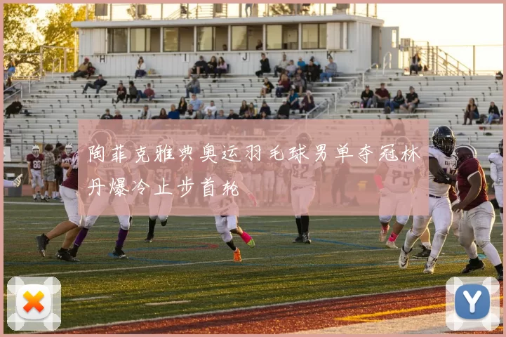 陶菲克雅典奥运羽毛球男单夺冠林丹爆冷止步首轮